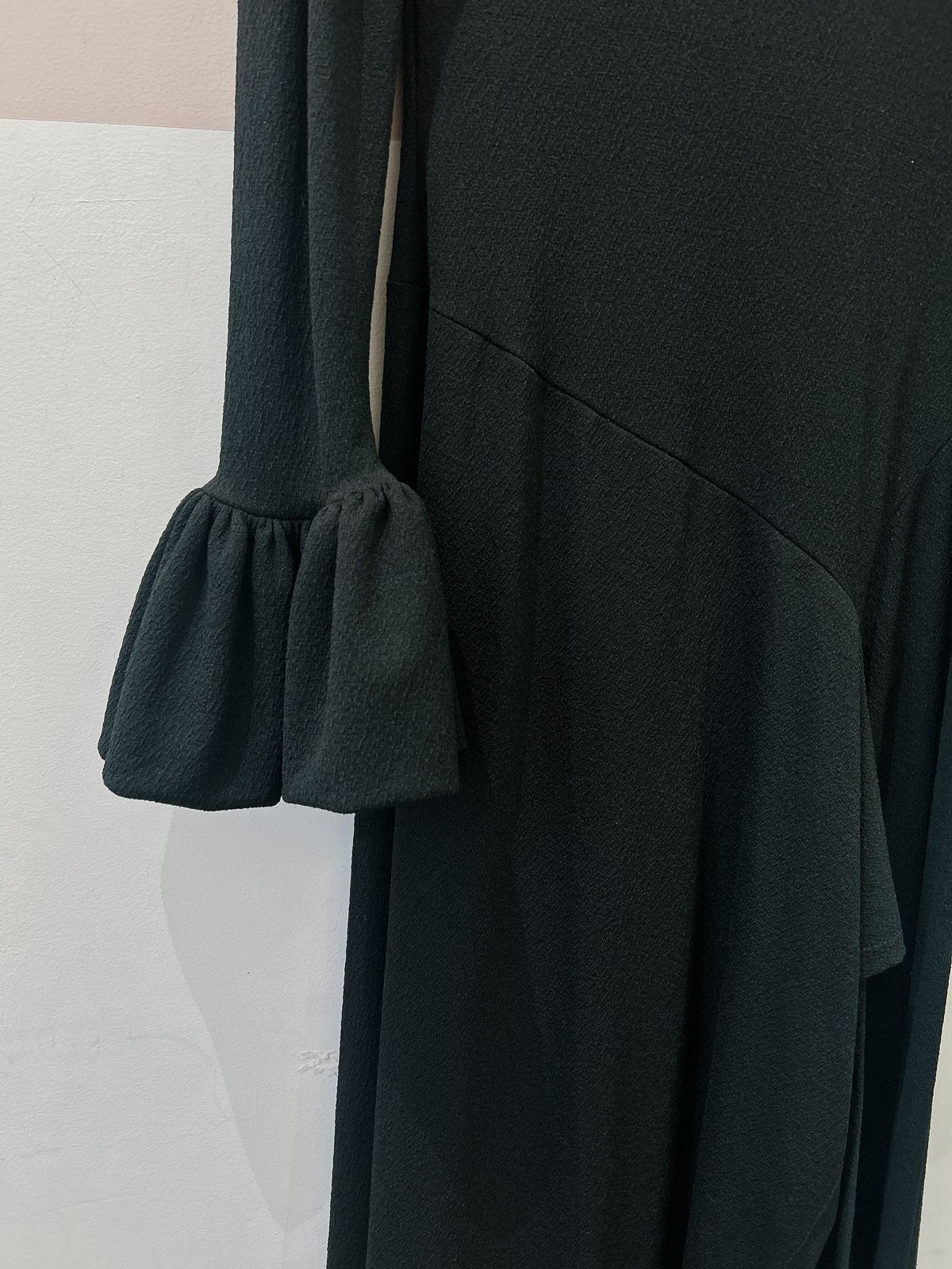 Vestido preto assimétrico Chaouiche 36