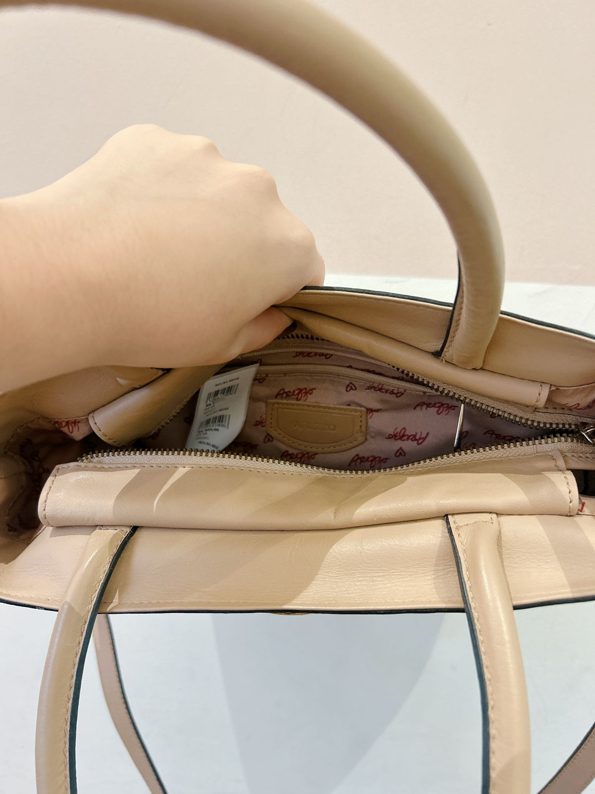 Bolsa bege Arezzo