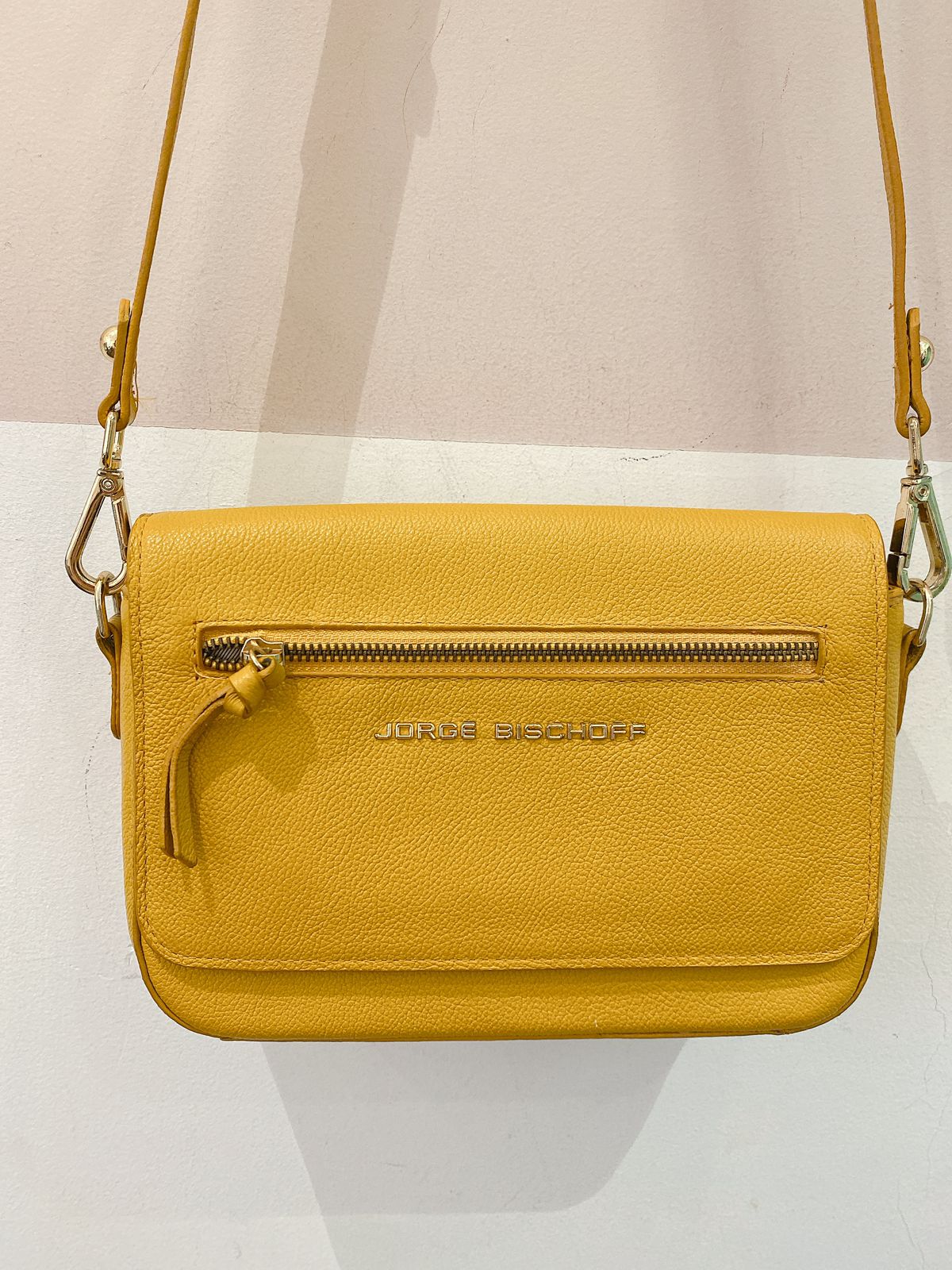Bolsa mostarda Jorge Bischoff