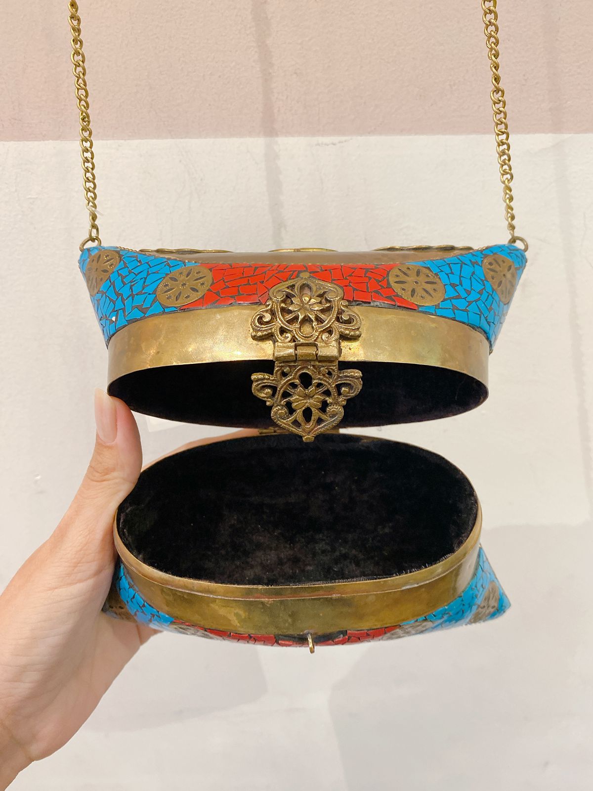 Bolsa vintage ferro