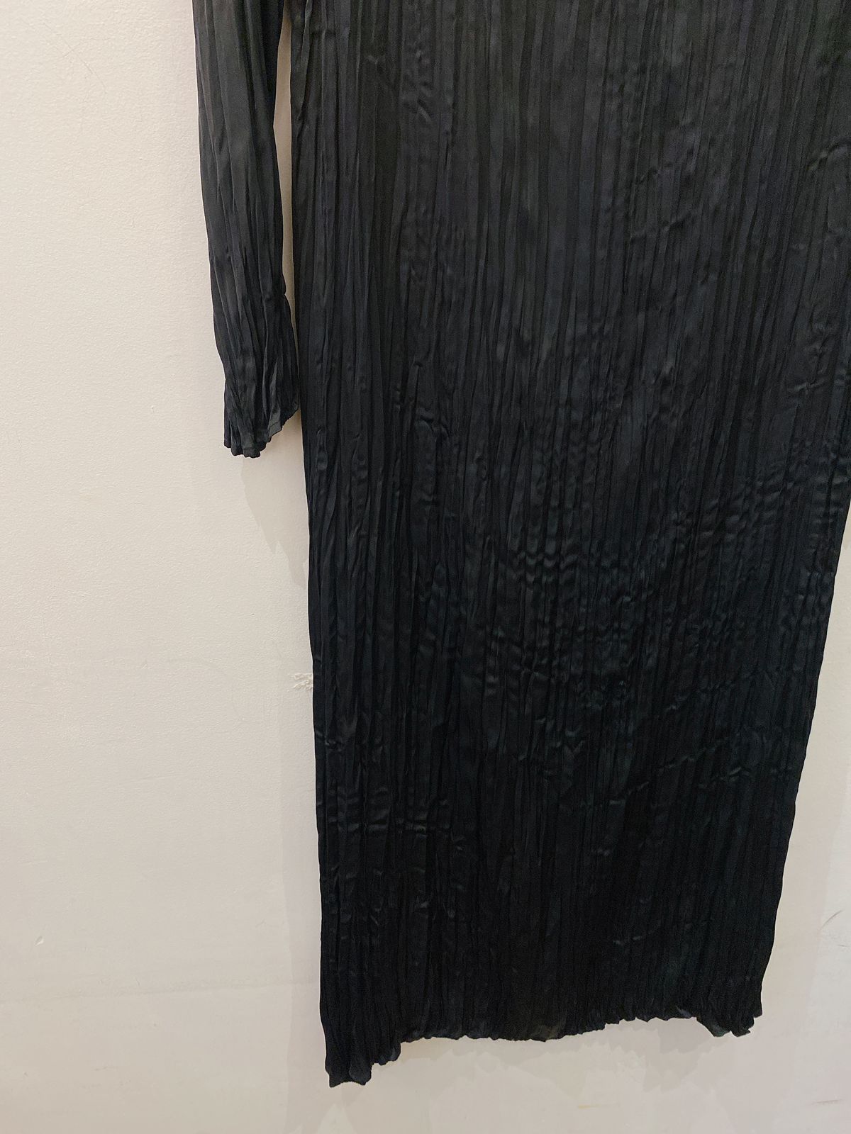 Vestido midi preto Zara P