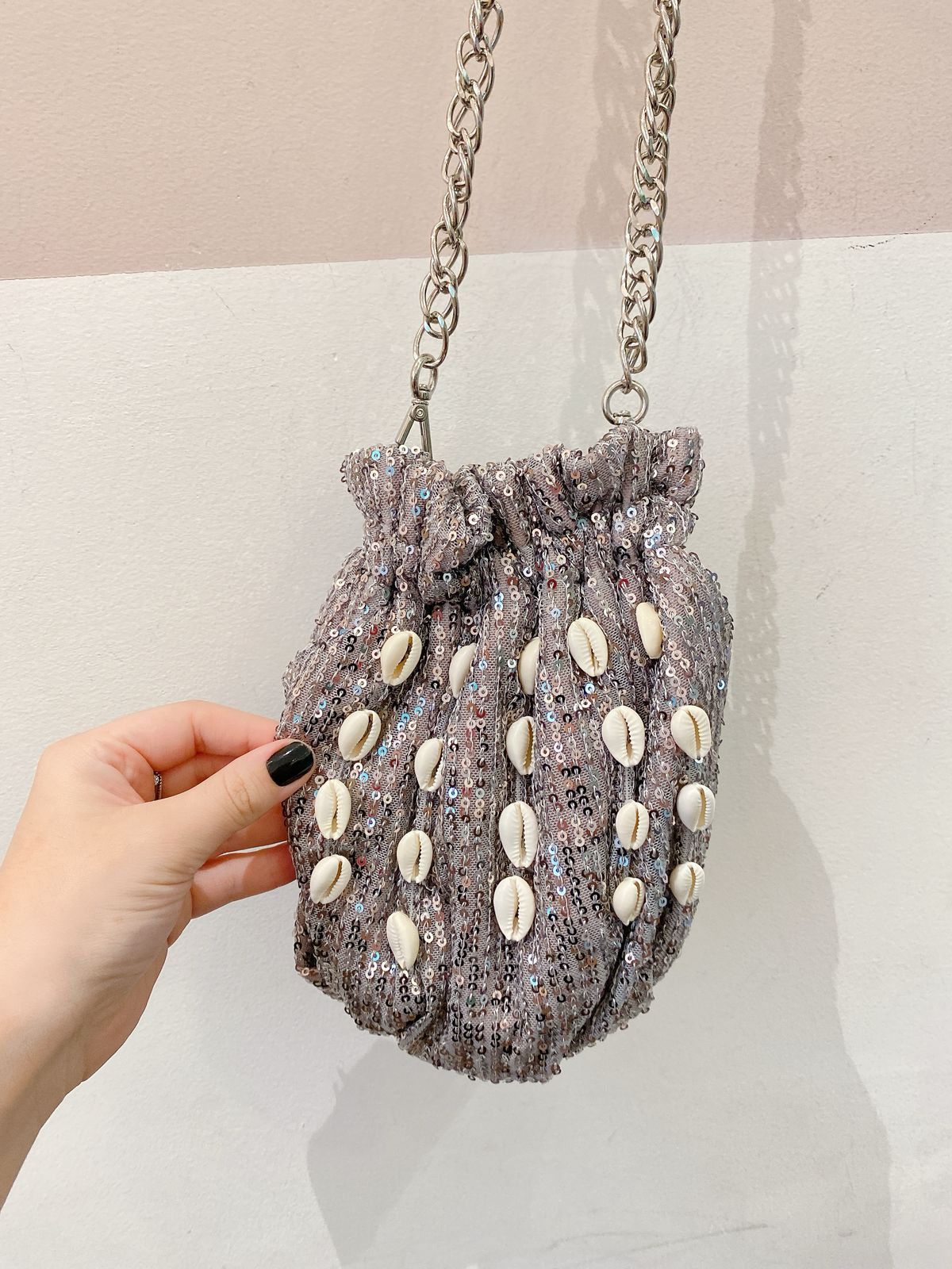 Bolsa saco prata búzios La Piscine
