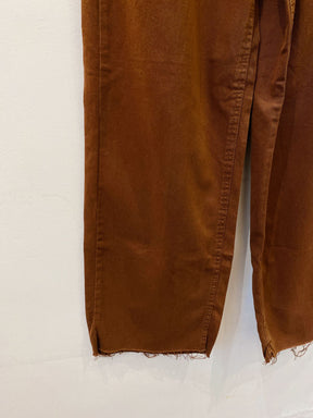 Wide leg marrom sarja Renner 38
