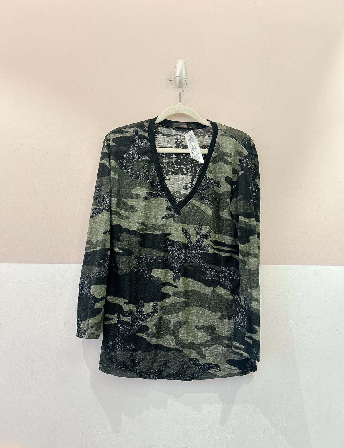 Blusa camuflada brilhos Animale P
