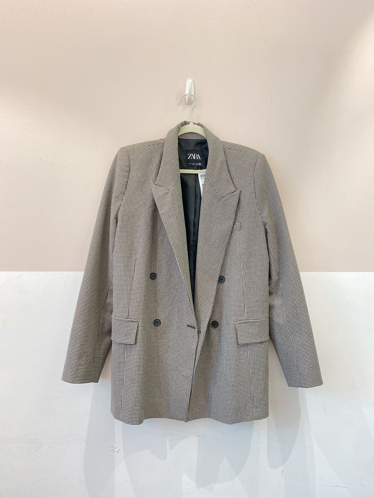 Blazer xadrez Zara GG