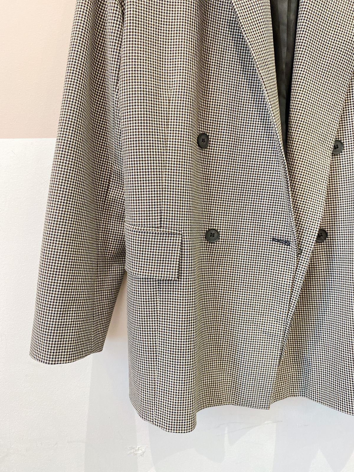 Blazer xadrez Zara GG